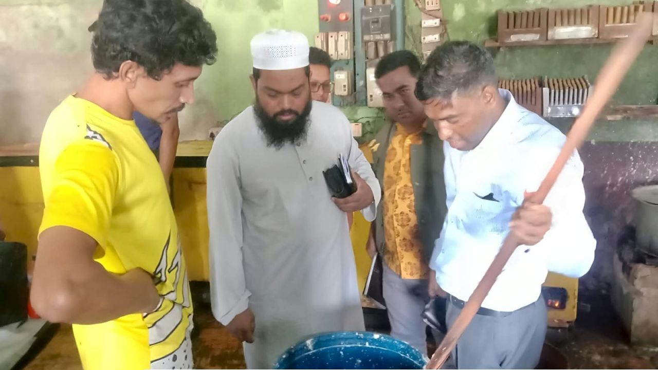 সুনামগঞ্জে মোবাইল কোর্টের অভিযান