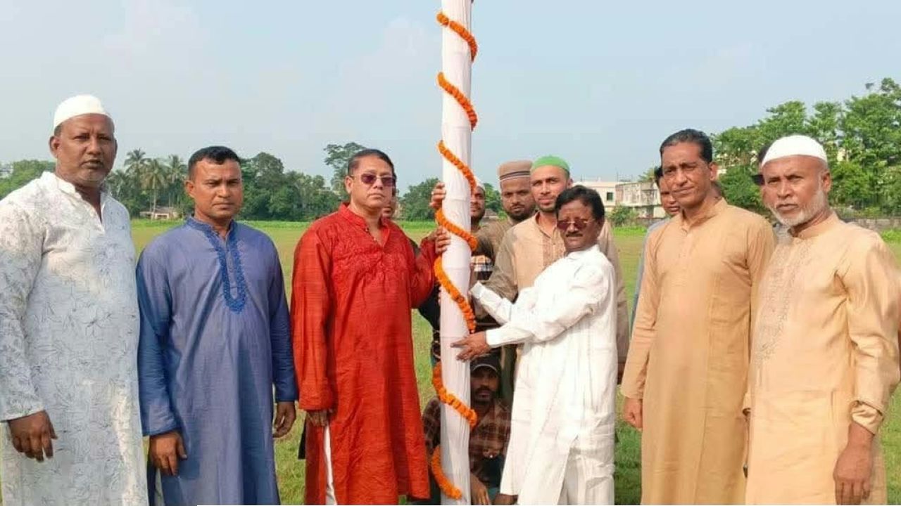 সুনামগঞ্জে বাণিজ্য মেলার ভিত্তিপ্রস্তর স্থাপন