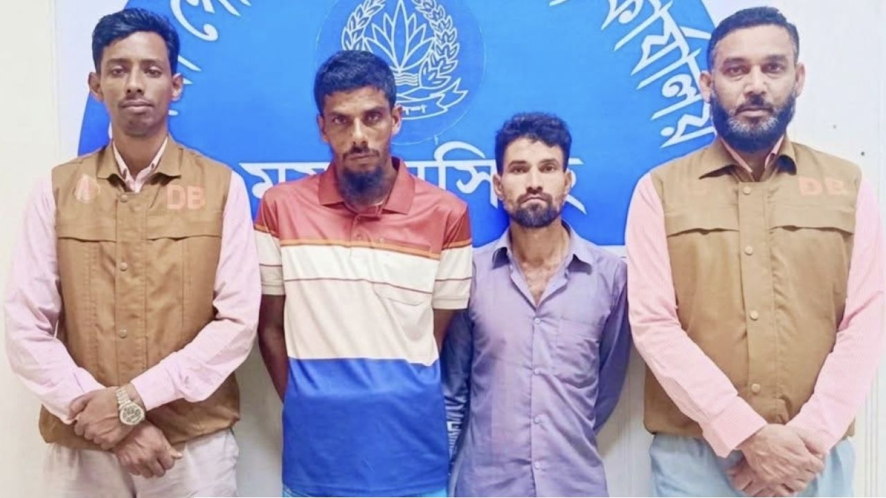 ধোবাউড়ায় ডিবি পুলিশের অভিযান: ইয়াবা ও হেরোইনসহ আটক ২
